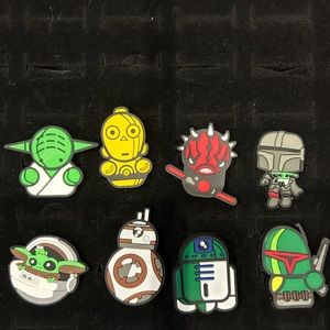 Star Wars Croc Charms set of 8